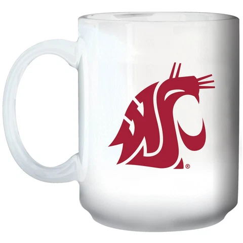 Washington State Cougars 15oz. Primary Logo Mug Cover