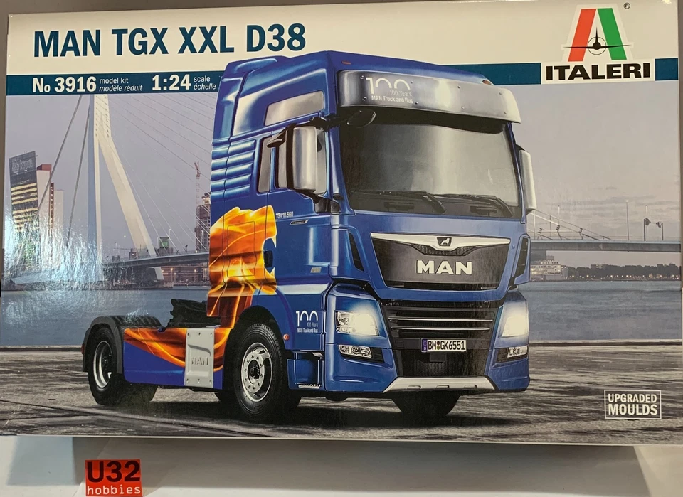 ITALERI 3916 KIT 1/24 CAMION MAN TGX XXL D38 - Immagine 1 di 1