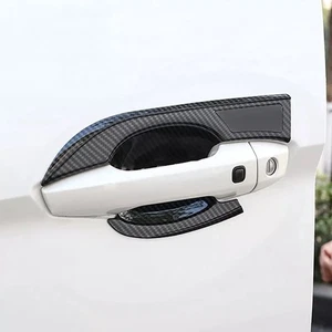 For Mitsubishi Eclipse Cross 2018-2024 Carbon Fiber Door Handle Protector Trims - Bild 1 von 7