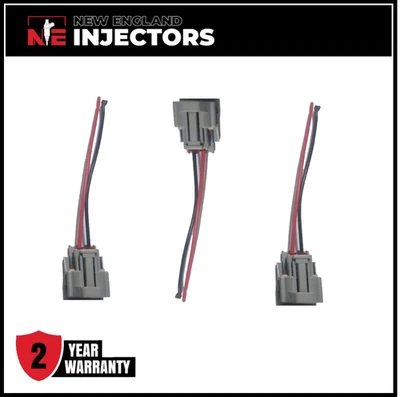 Juego de 3 conectores de inyector de combustible Yamaha para 8GC-13761-00 RS Vector, Phazer FX Foto 1 de 2