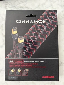 AudioQuest Cinnamon RJ/E CAT 7 Ethernet Cable (1.5 meters) - Picture 1 of 1