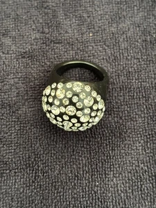 Lucite Ring - schwarz - Größe 6 - Bild 1 von 4