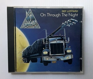Def Leppard On Through The Night CD Early West Germany Pressing 822533-2 M-1 - Picture 1 of 3