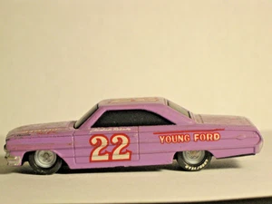 1992 Racing Champions #22 Fireball Roberts Young Ford 1/64 lila Diecast Auto - Bild 1 von 6