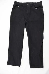 George Herren 36x30 (*36/29) Schwarz Regular Fit Jeans Denim Baumwolle Hose - Bild 1 von 13