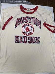 HOMAGE BOSTON RED SOX VINTAGE STYLE SINGLE STITCH TEE SHIRT - XL - Picture 1 of 5