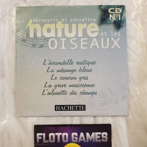 CD MUSICAL : La Nature et les Oiseaux - CD 1 - 2 Titres - Floto Games - Picture 1 of 2