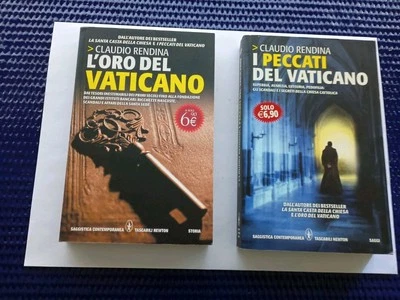 L"Oro Del Vaticano+ I Peccati Del Vaticano - Claudio Rendina- Tascabili Newton  - Immagine 1 di 4