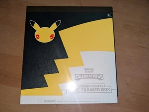 Pokemon Center Esclusivo Celebrazioni ETB Elite Trainer Box 25° Anniversario NUOVO - Foto 1 di 6