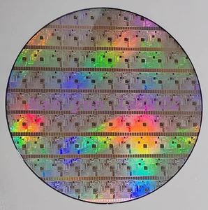 Wafer in silicone 12 pollici chip wafer monocristallino wafer display insegnamento ricerca - Foto 1 di 5