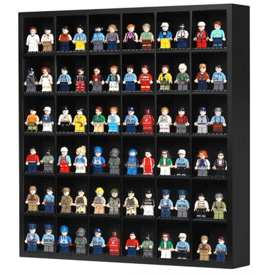 LARGE Minifigures Display Case LEGO Toy Wall Shelf Cabinet Bathroom Spices Cars - Image 1 of 4