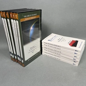 Biology the Science of Life Great Courses Prof Stephen Nowicki DVDs + Guidebooks - Foto 1 di 9