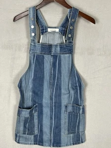 Free People Vestito Tuta Donna Taglia XS Denim Mini Senza Maniche Noi Gratis - Foto 1 di 21