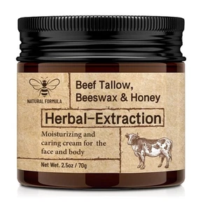 Beef Tallow and Honey Balm for Skin : Grass Fed Whipped With... - Picture 1 of 7