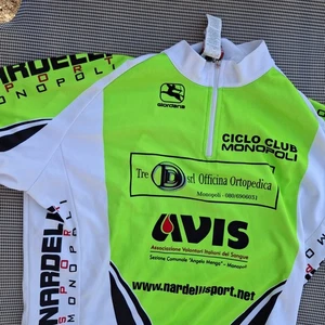 3 X Rennrad Team Trikot Grün Weiss Top Rad Rennen Giordana Tour France - Bild 1 von 24