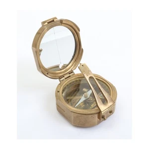 Brunton Boussole, Compas Magnétique De Brass + très bien (274265) - Afbeelding 1 van 8