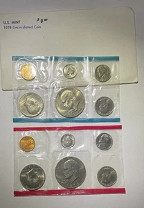 1978 P/D Uncirculated U S Mint Set. - Picture 1 of 2