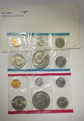 1978 P/D Uncirculated U S Mint Set. - Image 1 of 2