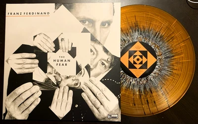 FRANZ FERDINAND "The Human Fear" Very Ltd Orange, Black/White Splatter Vinyl #'d - Image 1 of 4
