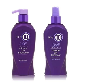 Menge 2: It's a 10 Silk Express Miracle Silk Shampoo 10oz & leave in 10 oz - Bild 1 von 3
