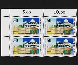 1988 Deutschland Berlin Sc#9N569 Mi#804 Eckziffernrand Block postfrisch - Bild 1 von 1