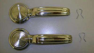 Door Handles Chevy Pickup Truck 67 68 69 70 71 72 Pair w/ clips pick up GMC - Imagem 1 de 4