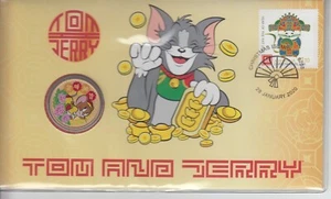2020 Australia Tom and Jerry PNC $1 coin - Picture 1 of 1