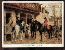 Tobacco Card, Scottish CWS, FAMOUS PICTURES, 1924, Halting At An Inn, #6