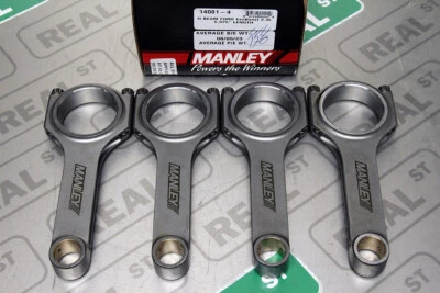 Manley Performance H-Beam Rods ARP 2000 para Ford Mustang Focus RS EcoBoost 2.3L - Imagem 1 de 4