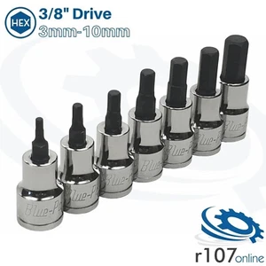 Blue Point 3/8" Hex Socket Set 3-10mm - As sold by Snap On - Picture 1 of 3
