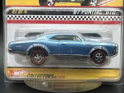2003 Hot Wheels RedLine Club BLUE 67 PONTIAC GTO Neo Classics Series 12143/12500 - Imagem 1 de 3