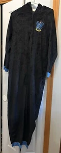 Harry Potter Juniors Hooded One-Piece Pajama Union Suit Ravenclaw L/XL - Picture 1 of 6