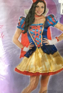 Disney Princess Snow White Adult Costume - Large - New! - Picture 1 of 3