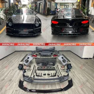 For Bentley Continental GT GTC 13-19 Front Rear Bumper Hood Upgrade 2022 M Style - Foto 1 di 27