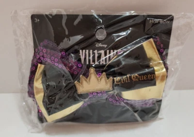 Disney Villanos Reina Malvada Blancanieves Pelo Moño Halloween Disfraz Juegos con disfraces Nuevo Foto 1 de 4