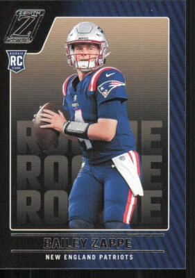 2022 Zenith #129 Bailey Zappe RC - Image 1 of 2