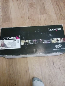 CARTUCCIA TONER LEXMARK C780A1MG MAGENTA C780 C782 X782 SIGILLATA in fabbrica - Foto 1 di 4