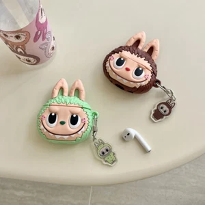 For AirPods 4th 3rd Pro 2 Generation 3D Cute LUBUBU Earphones Protect Case Cover - Picture 1 of 16