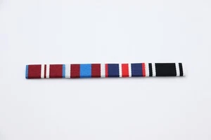 Barra de cinta medalla LSGC de diamante, jubileo de platino, coronación y prisión - Imagen 1 de 3