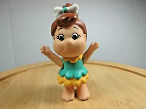 Vintage 1986 Hannah Barbera The Flintstones Kids Bedrock Girl Student Spielzeugfigur - Bild 1 von 7