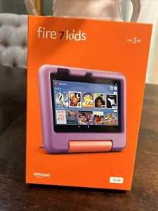 NEW - Amazon FIRE 7" Kids Edition 16GB PURPLE Tablet w/ 7-IN. Display - Picture 1 of 3