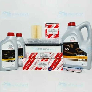 GENUINE LEXUS GS450H SERVICE KIT 2012 TO 2018 MODEL GWL10 FILTERS 0W20 OIL - Picture 1 of 6