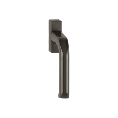 Hoppe Fenstergriff - London | F8019 braun - mit Schrauben | 013/U34 KN12 AB