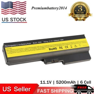 6 Cell Battery For Lenovo 3000 G430 G450 G530 G550 N500 L08N6Y02 42T4729 42T4730 - Picture 1 of 11