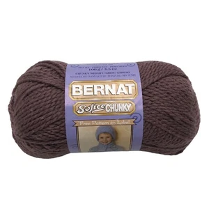 Bernat Softee Chunky True Taupe Skein 3.5 oz - Picture 1 of 4