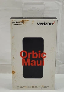 Verizon Orbic MAUI 5.5 " HD+ 4G LTE 16GB Noir Prépayé Smartphone Neuf Scellé - Photo 1 sur 6