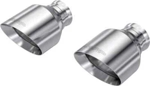 MBRP Dual Stainless Steel Polished Tips For 18-24 Dodge Durango SRT / Hellcat - Picture 1 of 1