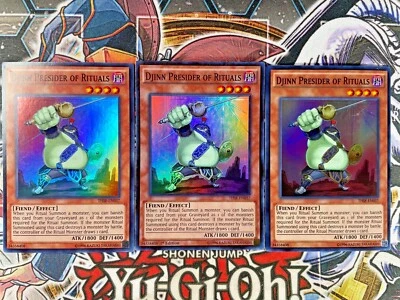 ***3x Djinn Presider of Rituals 3x*** THSF-EN037 | SUPER 1Ed/Unlim | YuGiOh! NM - Image 1 of 2