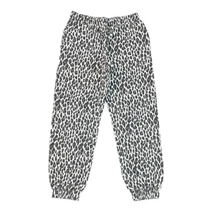 Treasure & Bond - Girls Snow Leopard Print Sweatpants Joggers - Small (7/8) - Picture 1 of 7
