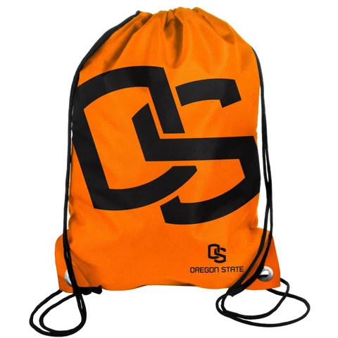 Oregon State Beavers ORE Drawstring Backpack Back Pack Sack Gym Bag NEW BIG LOGO Cover